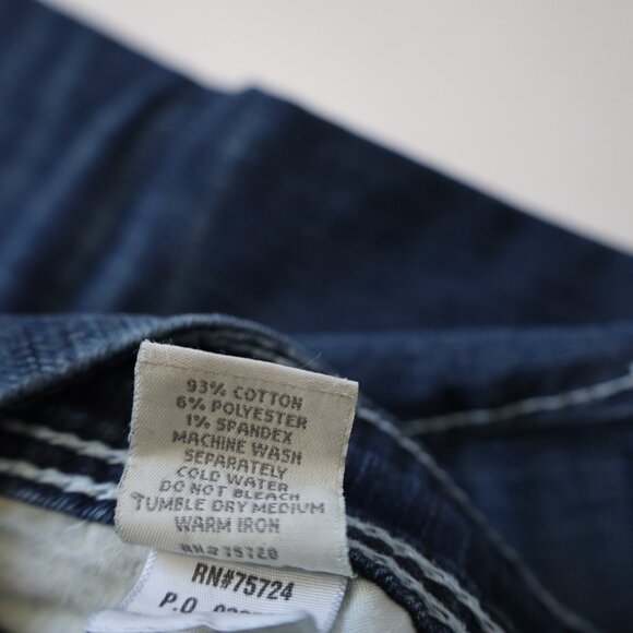 BKE Denim Jeans STELLA 26 R 26 x 31.5 Low Rise Boot Flare - Picture 9 of 9